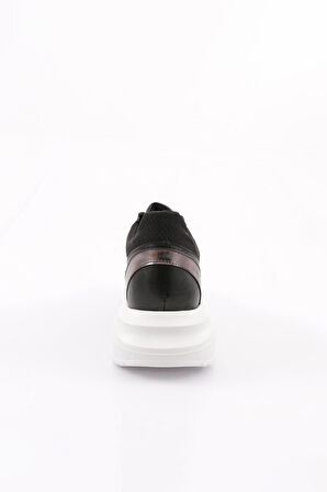 Dgn Es868 Kadın Kalin Taban File Detayli Sneakers Ayakkabi