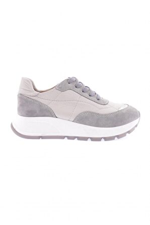 Dgn 460-23Y Kadın Kalin Taban Sneakers Ayakkabi
