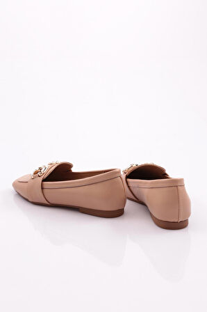 Dgn 5004-23Y Kadin Kristal Tokali Loafer