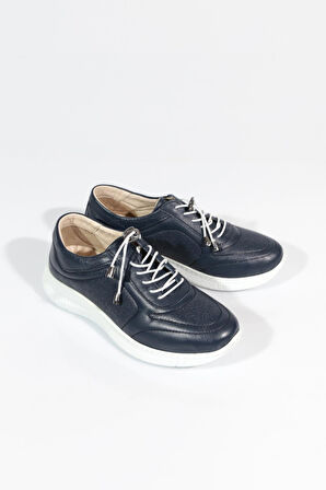 Dgn 8000 Kadin Bağcikli Lazer Baskili Comfort Ayakkabi