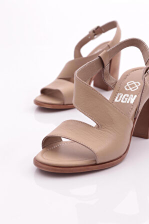 Dgn 17-04  Kadın Topuklu Sandalet