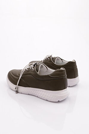 Dgn 2024  Kadin Bağcikli Lazer Comfort Ayakkabi