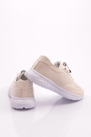 Dgn 2024  Kadin Bağcikli Lazer Comfort Ayakkabi