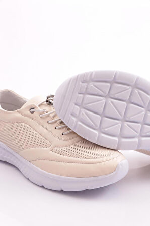 Dgn 2024  Kadin Bağcikli Lazer Comfort Ayakkabi