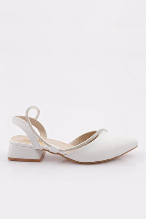 Dgn K585 Kadin Kisa Topuklu Babet