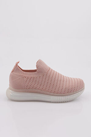 Dgn M010  Kadın Bileği Lastikli Sneaker