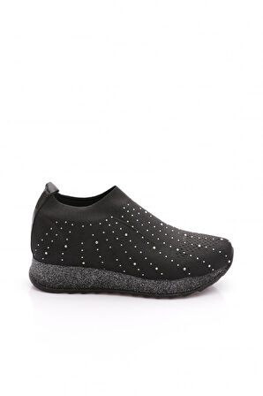 Dgn 717 Kadin Taş İşleme Comfort Sneaker Ayakkabi