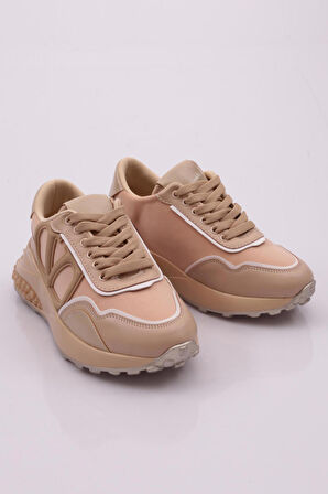 Dgn 041 Kadın V Desenli Sneaker