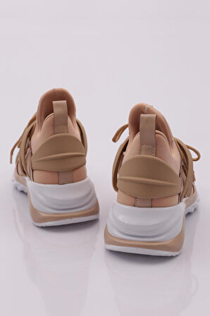 Dgn 044 Kadın Bağcikli Sneaker Ayakkabi
