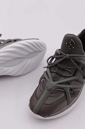 Dgn 044 Kadın Bağcikli Sneaker Ayakkabi