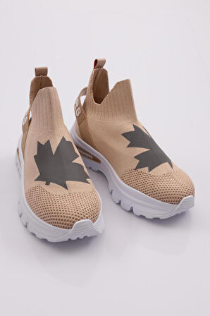 Dgn 070 Kadın Yazili Sneaker