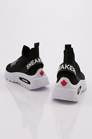 Dgn 070 Kadın Yazili Sneaker