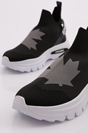 Dgn 070 Kadın Yazili Sneaker