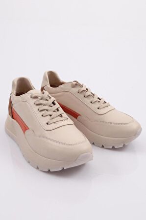 Dgn 461 Kadın Kalin Taban Sneakers Ayakkabi