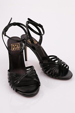 Dgn 3104 Kadin Bilekten Bağlama Topuklu