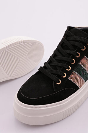 Dgn 1014 Kadın Kalin Taban Sneaker