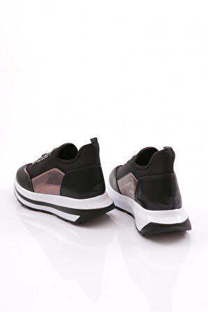 Dgn 2024 Kadın Kalin Taban Taş Bağcikli Spor Ayakkabi