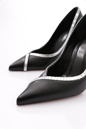 Dgn 4520 Kadın Taş Sarili Topuklu Ayakkabi