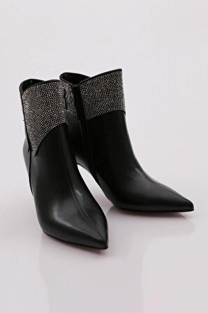 Dgn 601 Kadın Topuklu Bot