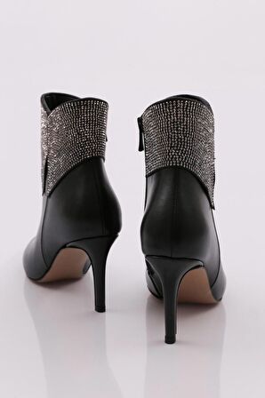 Dgn 601 Kadın Topuklu Bot