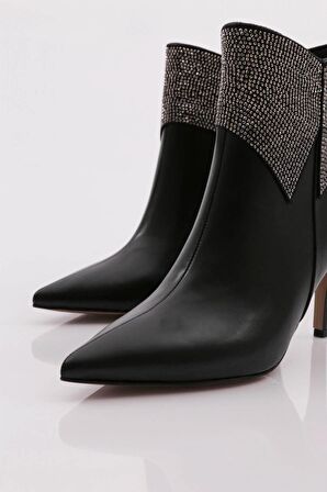 Dgn 601 Kadın Topuklu Bot