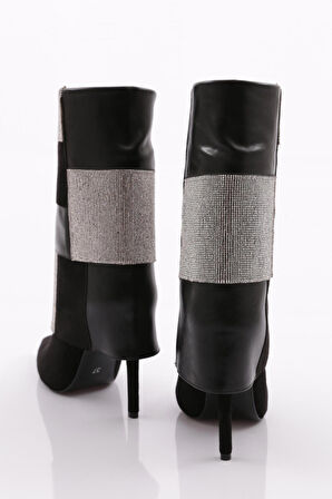 Dgn 1133 Kadın Topuklu Bot