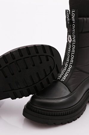 Dgn K105 Kadın Fermuarli Bot