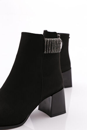 Dgn 741 Kadın Topuklu Bot