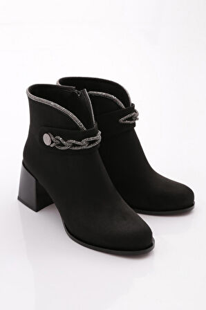 Dgn 743 Kadın Topuklu Bot