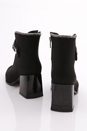 Dgn 743 Kadın Topuklu Bot