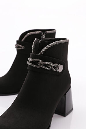 Dgn 743 Kadın Topuklu Bot