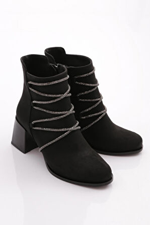 Dgn 746 Kadın Topuklu Bot