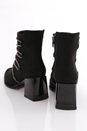 Dgn 746 Kadın Topuklu Bot