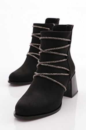 Dgn 746 Kadın Topuklu Bot