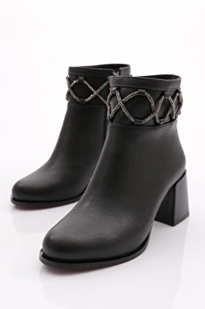 Dgn 747 Kadın Topuklu Bot