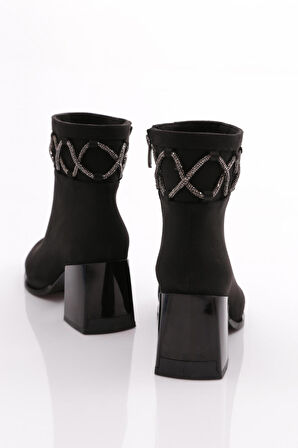 Dgn 747 Kadın Topuklu Bot