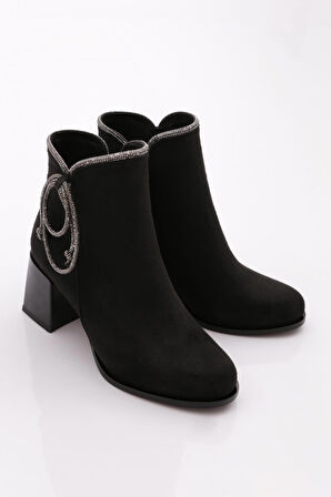 Dgn 748 Kadın Topuklu Bot