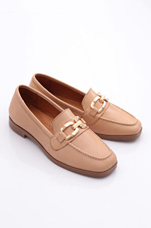 Dgn 06 Kadin Dikiş Detayli Çiçek Süsleme Babet