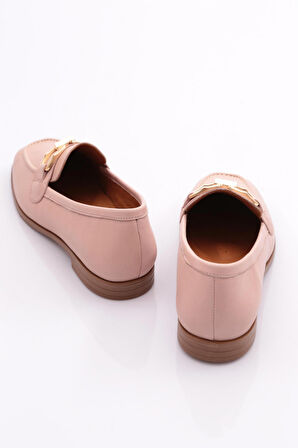 Dgn 06 Kadin Dikiş Detayli Çiçek Süsleme Babet