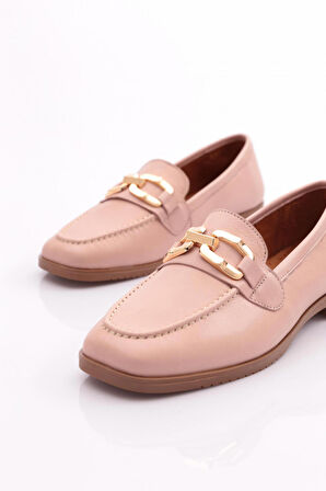 Dgn 06 Kadin Dikiş Detayli Çiçek Süsleme Babet