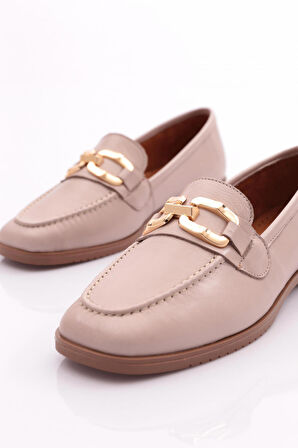 Dgn 06 Kadin Dikiş Detayli Çiçek Süsleme Babet