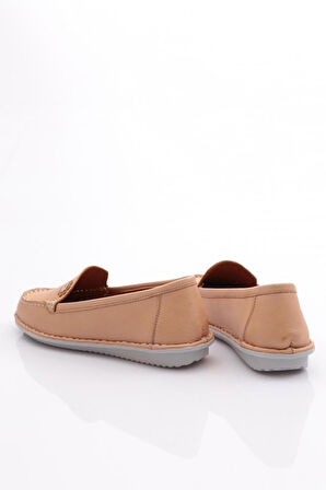 Dgn E220  Kadın Çiçek Desenli Babet