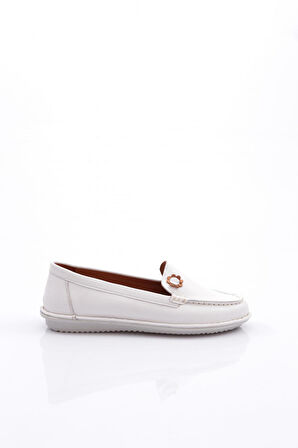 Dgn E220  Kadın Çiçek Desenli Babet