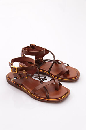 Dgn Dgn 310 Kadin Parmak Arasi Yani Boncuklu Sandalet