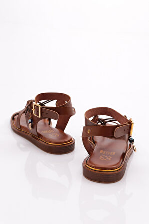 Dgn Dgn 310 Kadin Parmak Arasi Yani Boncuklu Sandalet