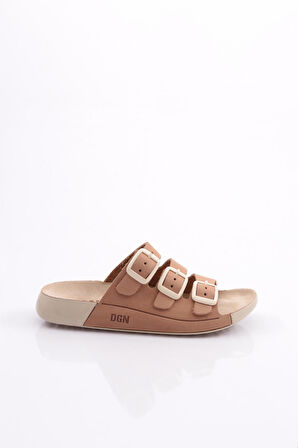 Dgn P29 Kadin Tokali Üç Bantli Terlik