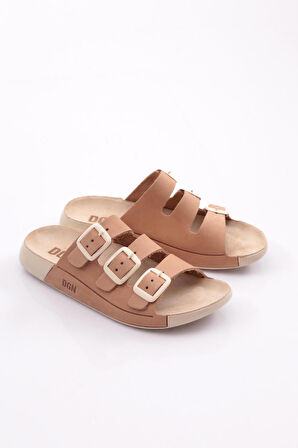 Dgn P29 Kadin Tokali Üç Bantli Terlik