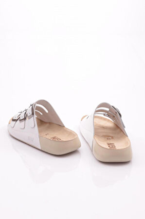 Dgn P29 Kadın Tokali Üç Bantli Terlik