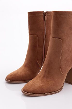 Dgn 8068 Kadın Topuklu Bot