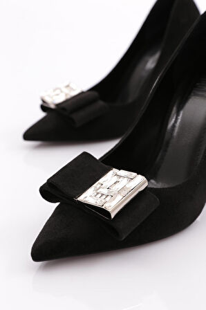 Dgn 9039 Kadın Taş Detayli Topuklu Ayakkabi